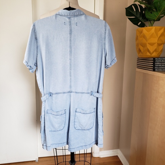 Vintage Havana Denim Romper Size Medium NEW! - Picture 5 of 12